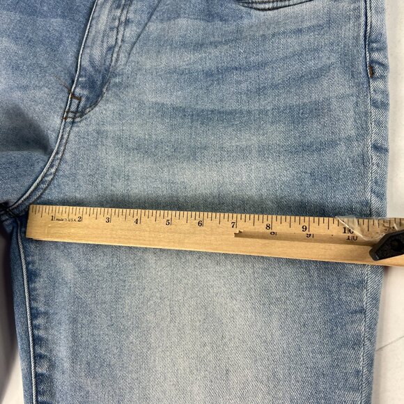 Kut From The Kloth Jeans Women's 35x24 Catherine Straight Crop Blue Denim Tag 14 - Picture 14 of 16